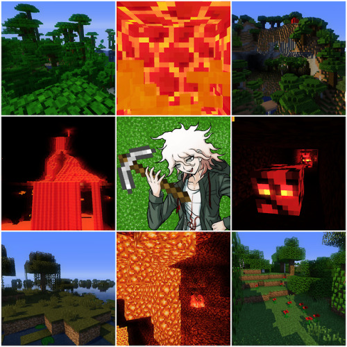 junk–0:komaeda plays minecraft aes board for @minecraft​hope...