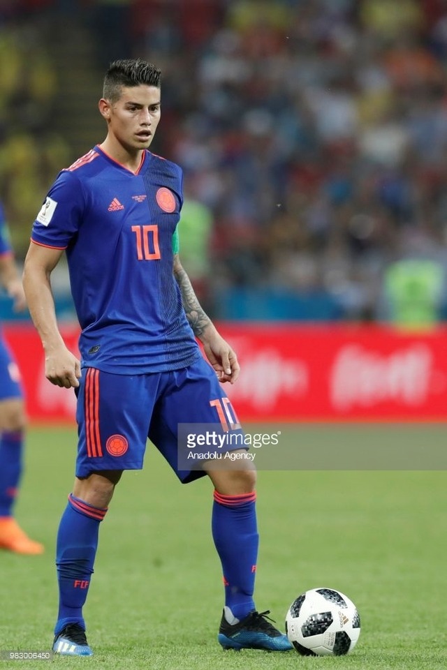 James Rodriguez 2018 World Cup Jersey