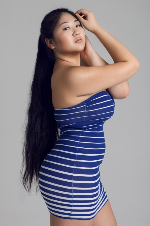 Curvy asian long hair shared