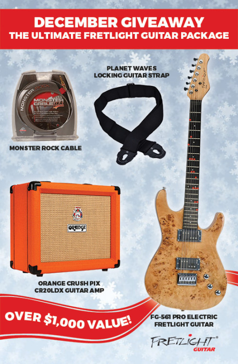 fretlightguitar:Enter to WIN the Ultimate Fretlight Guitar...