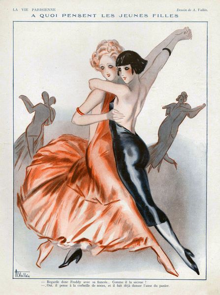 kittyinva:Kittyinva: 1931 Two women tango by Armand Vallee.