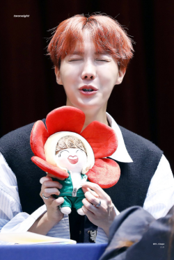 jhope flower plush