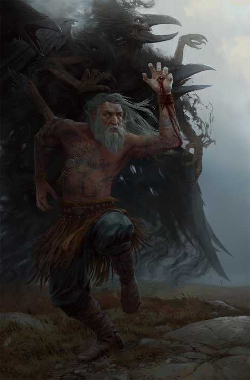 thecollectibles:Shamanic Crisis bySergey Demidov