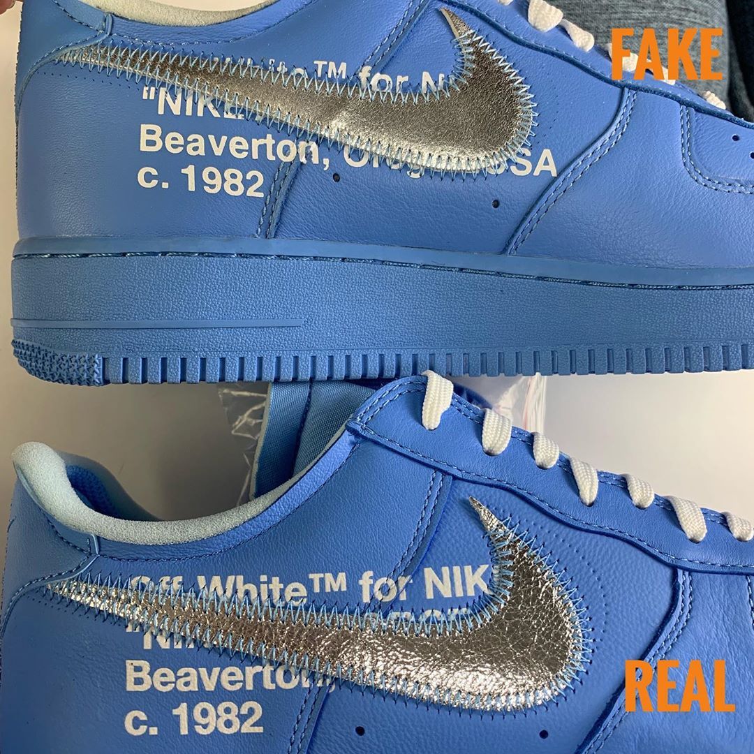 off white af1 real vs fake