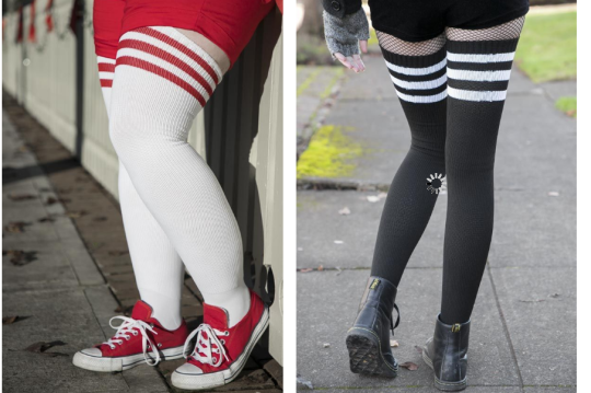 Wide Striped Tights – Sock Dreams