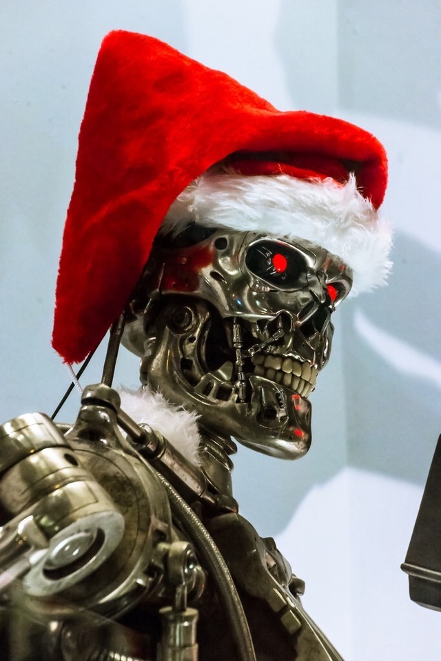 terminator christmas jumper