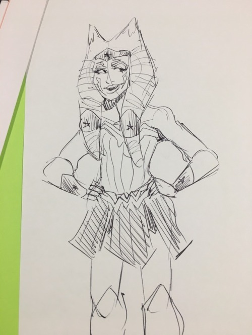 aahsoka:aahsoka:I found an art request from Halloween in my...