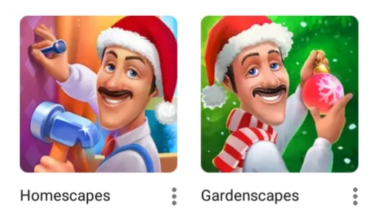 is there an actual game like homescapes ad