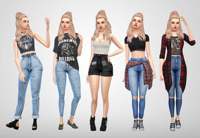 The Sims 4 Basemental Gangster Clothes Mod C39