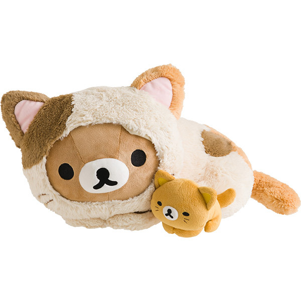 rilakkuma cat plush