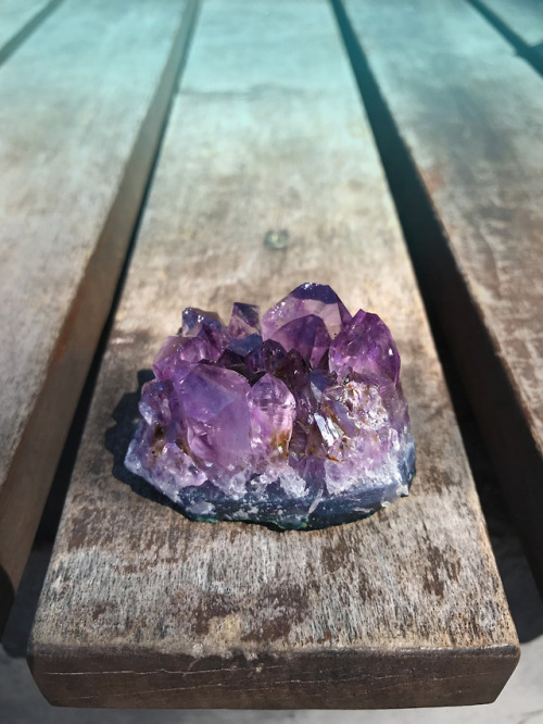 amethyst gemstone rock geology geologist lolipop art Klaus Wanderer purple berlin natural history museum