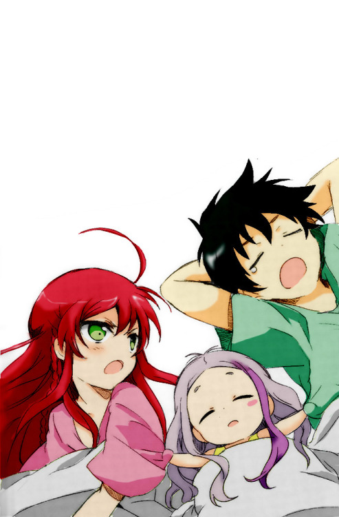 Emi x Maou | Tumblr