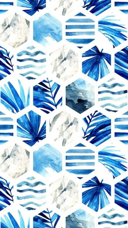 blue pattern wallpaper | Tumblr