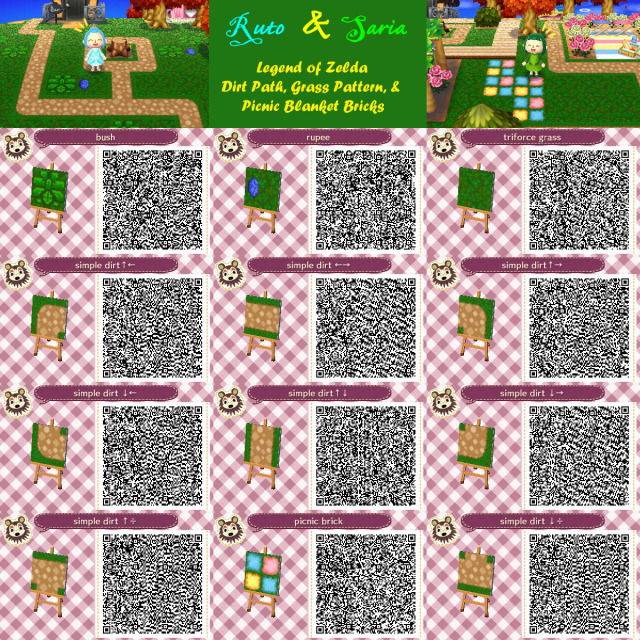 Animal Crossing New Horizons creations & qr codes