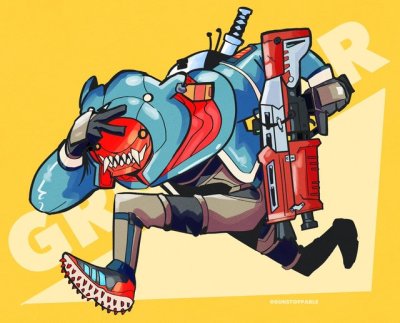 Fortnite Battle Royale Tumblr - growler my absolute favorite fortnite skin glad i found the time to do some proper fanart of it