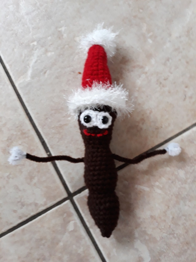 Homemade crochet — Mr Hanky the christmas poop. FREE pattern on...