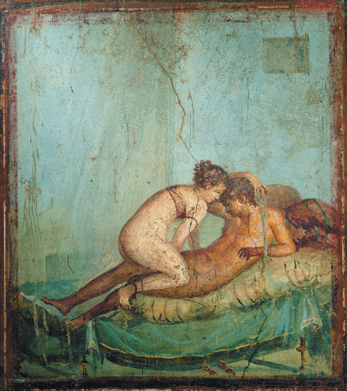 capndaniel:Fresco from the House of the Centurion, Pompeii, 1st...