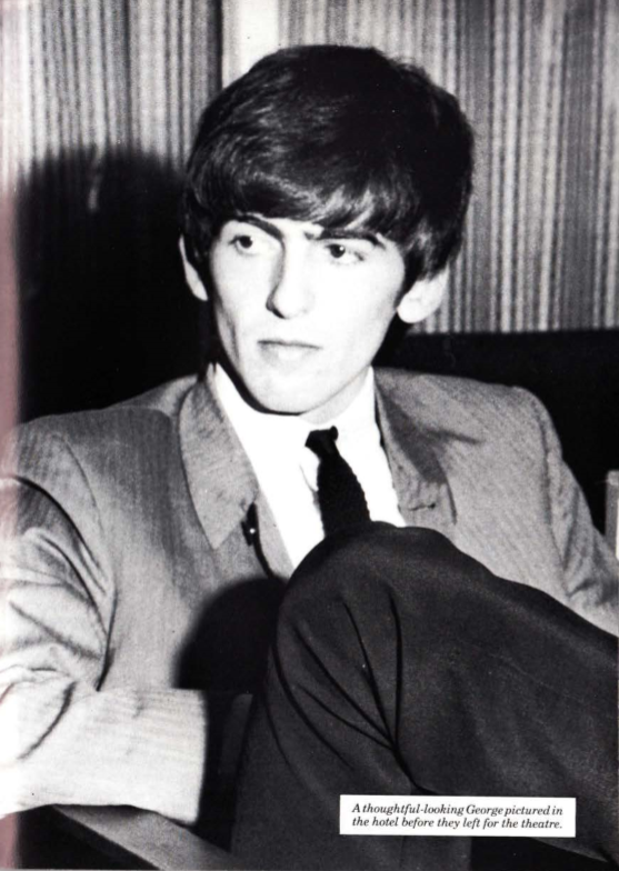 : George Harrison (1963) Photo by: Leslie Bryce