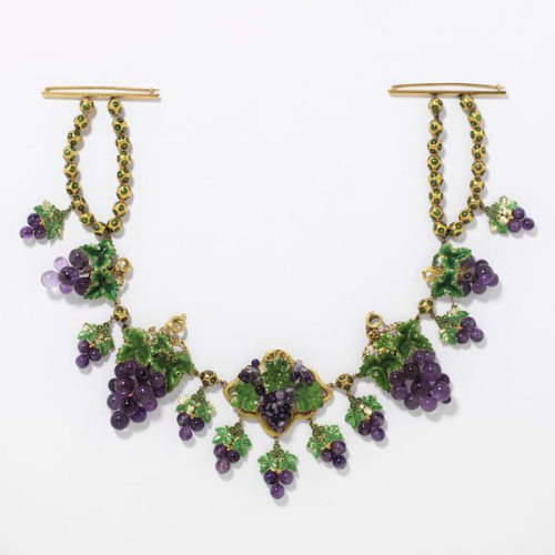 mariaslozak:Mid-nineteenth-century French necklace and...