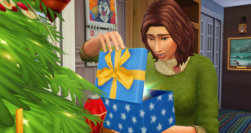 Winterfest ♥Florian got a carrot in his gift under the tree...