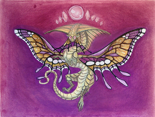 Hologram: a butterfae dragon