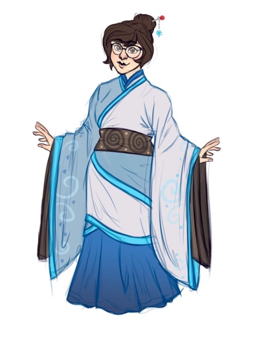 mei overwatch mei ling zhou hanfu chinese hanfu