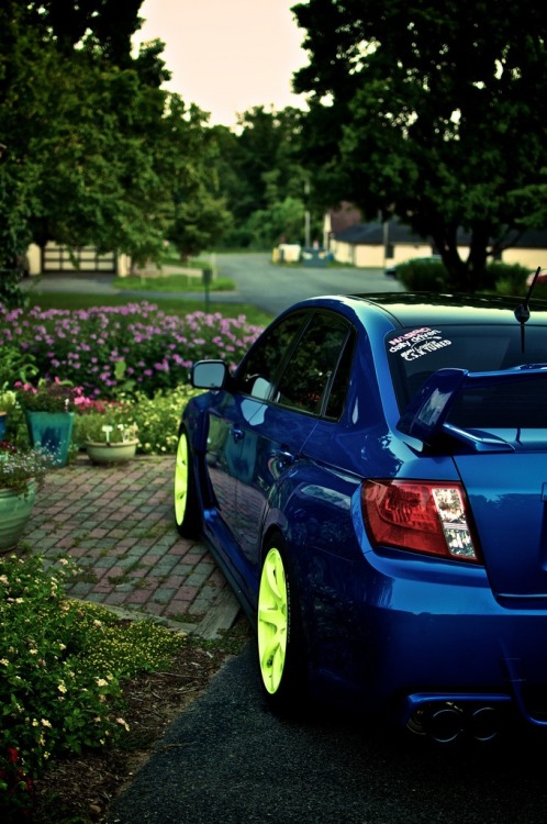 tunedandracecars:Subaru Impreza WRX STI