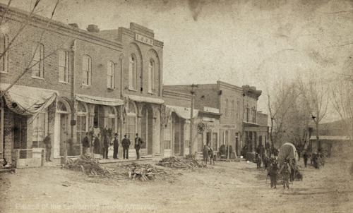 silver city new mexico alfred s. addis 1881 street scene