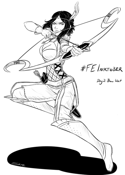 s-a-y-l:Starting off on day #2 for @feinktober since I...