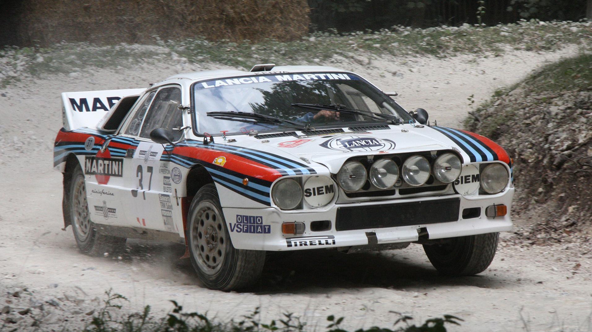 Top Vehicles — 1983 Lancia rally 037, beautiful car with an...