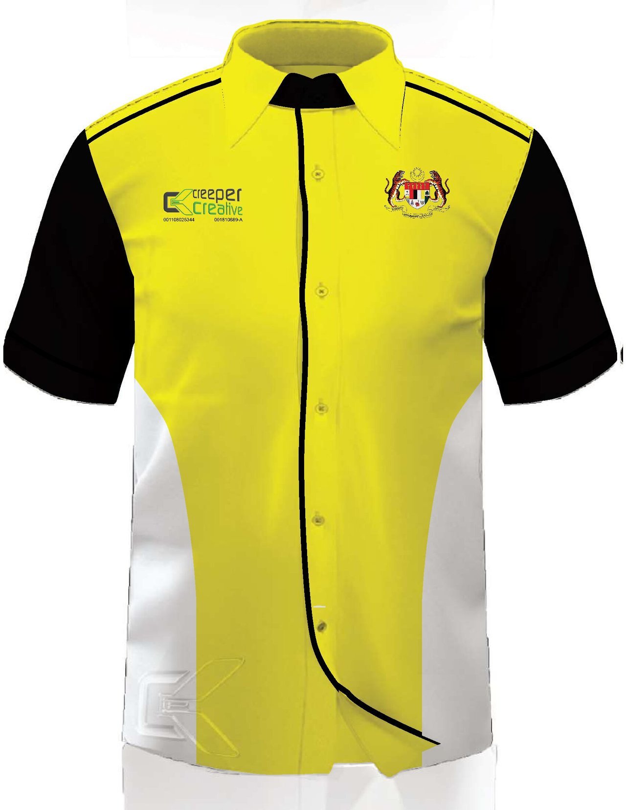 Corporate Shirt Yellow-33