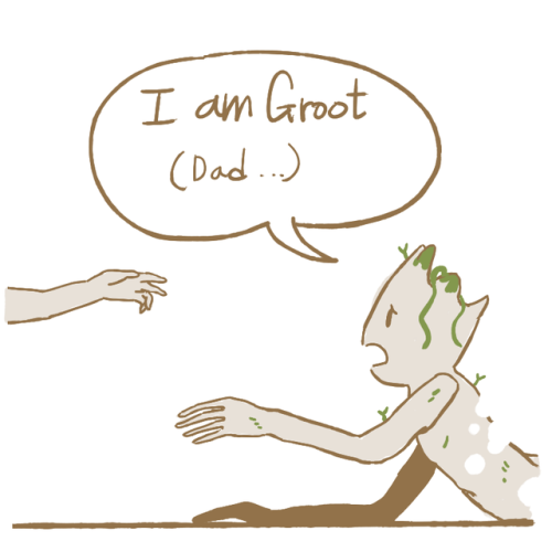 wingsett:I CAN’T HANDLE THISAfter Know Groot’s last...