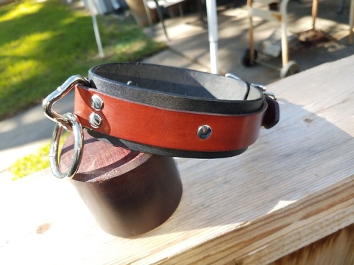 dominionleathershop:Finished a beautiful Apollo collar for a...