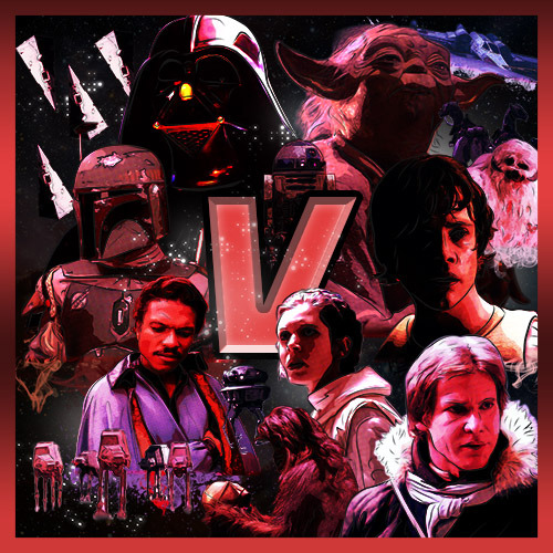 Star Wars Episode V: Empire Strikes Back record sized poster by Ori Avissar