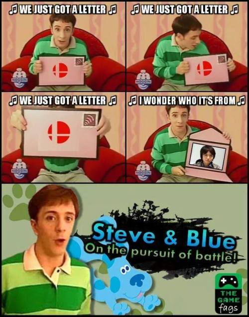 blues clues super smash bros games video games nintendo