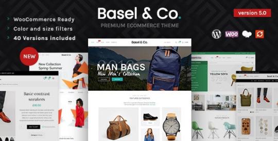 Basel v5.0.0 – Responsive eCommerce Theme Nulled