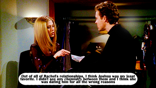 Vänner Rachel dating Joshua