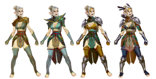 dragonagecostumes:Dalish ElvesDAO/DA2 Outfits    Dalish...