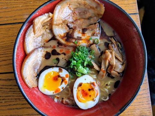 foodpornit:Send Nood…les. Homemade Tonkotsu Ramen #FoodPorn ....