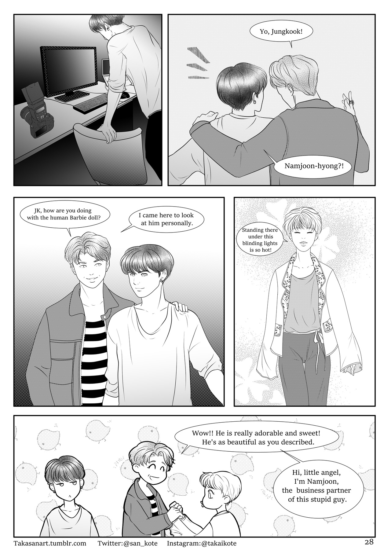 Taka-san — Jikook manga “You are my LOVE”. Part 7. To be...