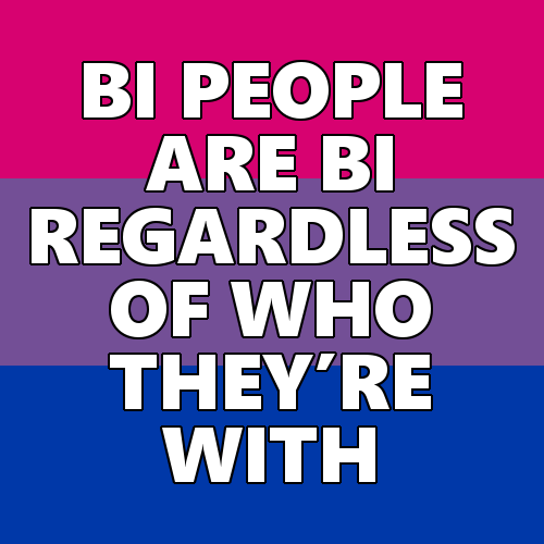 queerlection:[Image description - Images of the bi pride flag...