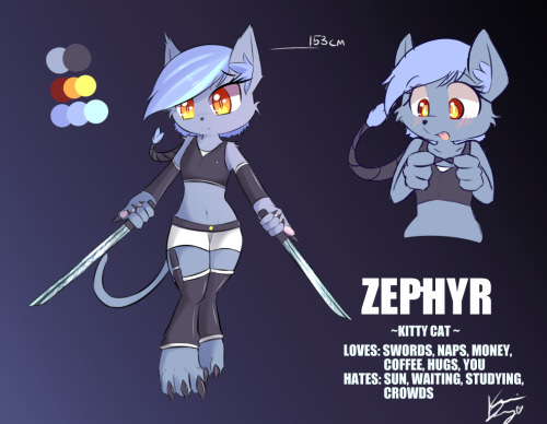 zephyr oc art my art cat