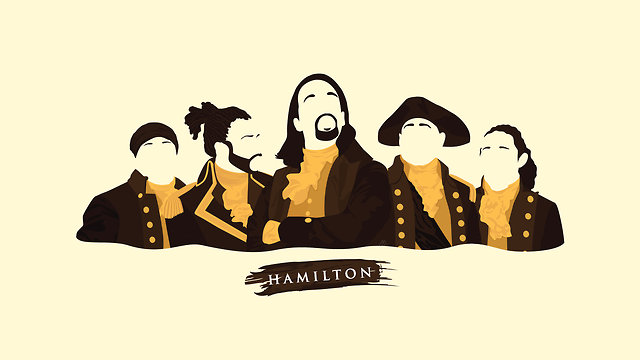 Art by Aly — Hamilton Wallpaper This design is available on...