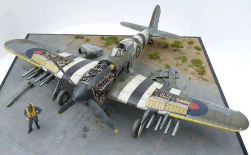 scalemodelsilike:Crazy 1/24 model build by modeler Mike...