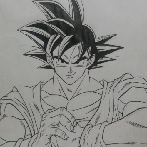 Meu passa tempo. ✏ #Goku#dbs