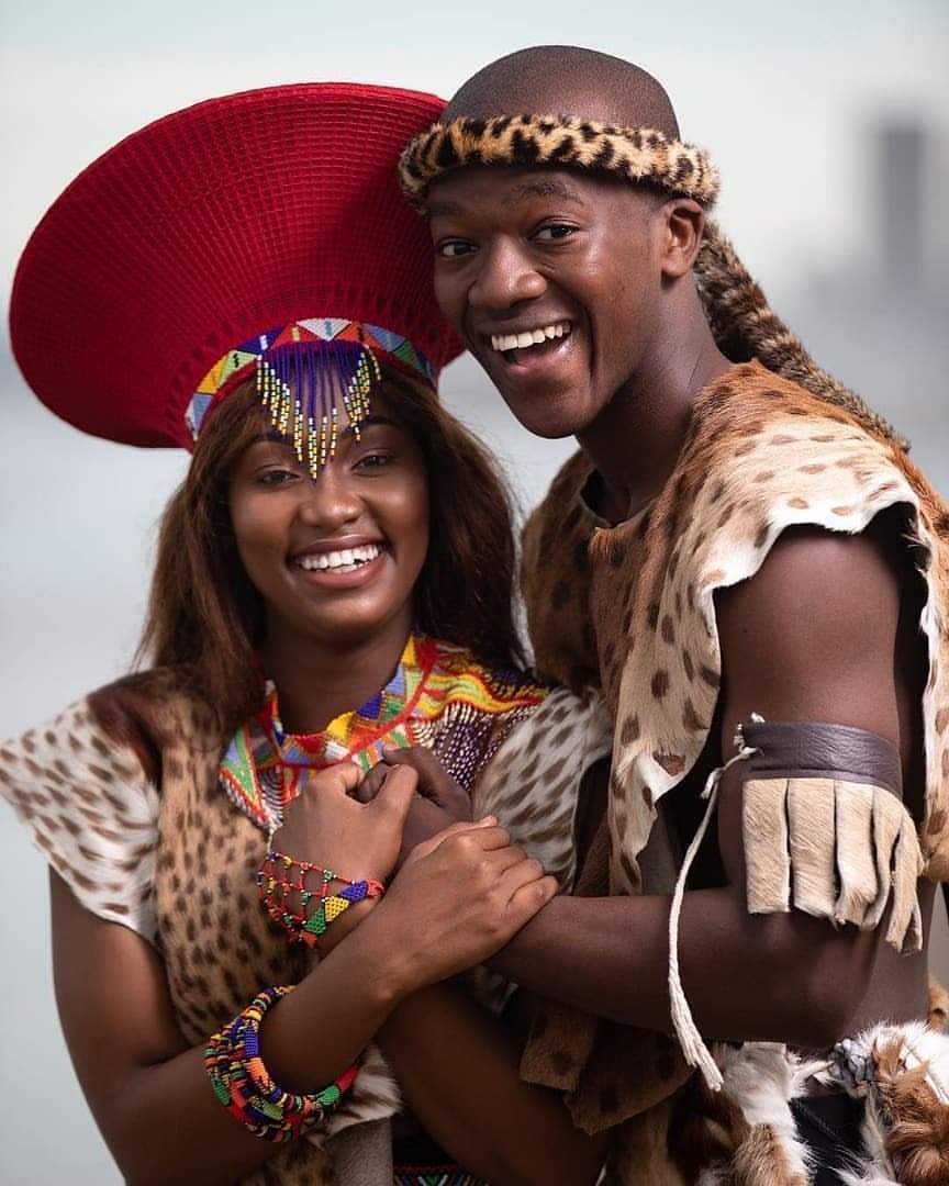 Africalinks — Beautiful Zulu Tribe couple from South Africa 😍...