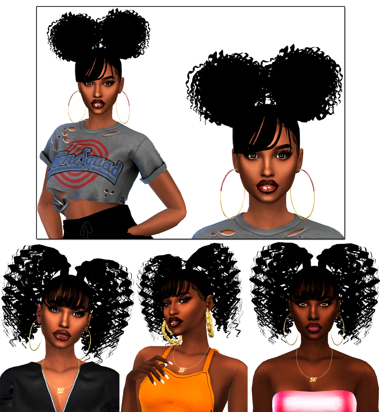 ebony sims 4 custom content