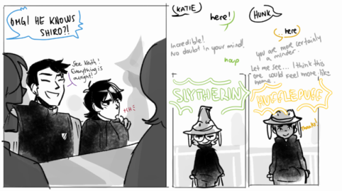 linipik:Being a Hogwarts student step 1: get sorted by the...