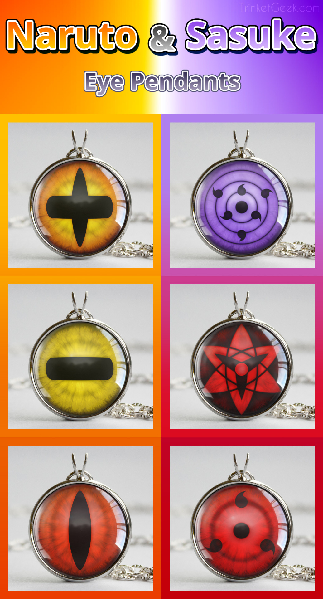Trinket Geek Here Are Some More Pendants For Naruto And