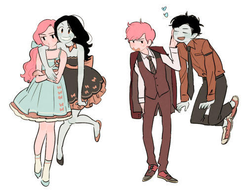 ji-hum:Marceline&Bubblegum ,Marshall...